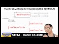Integration Techniques and Trigonometric Identities