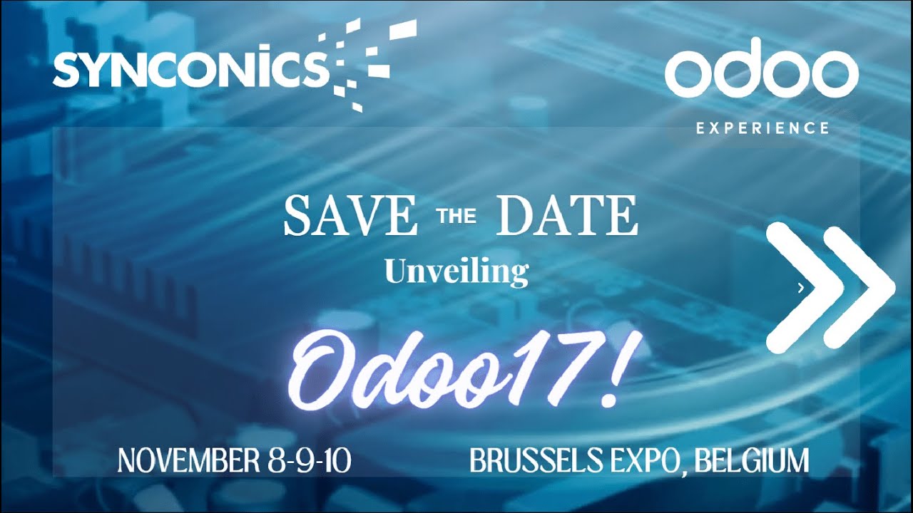 All new #Odoo 17 main features | Odoo ERP | Odoo Experience 2023 | #Synconics [ERP] | 02.11.2023

odoo #odoo17 #odoo17features #odooerp #erpsoftware #ERPUpdates Some features of the all-new Odoo 17 ERP are as follows ...