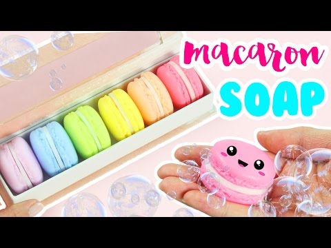 How to Make DIY Macaron Soap!