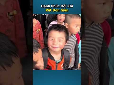 Hạnh phúc của một đứa trẻ rất đơn giản!!