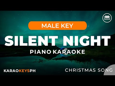 Silent Night – Christmas Song (Male Key – Piano Karaoke)