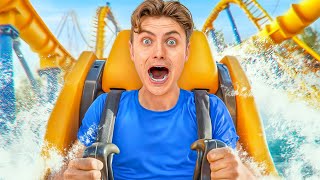 Spending 24 Hours in Theme parks!!