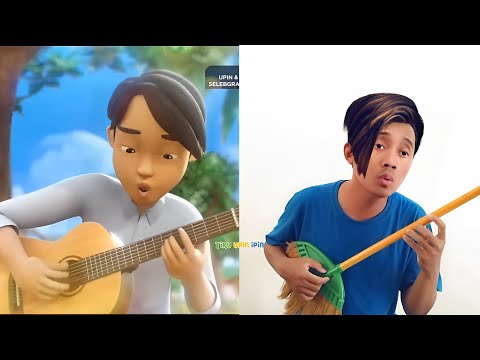 Kompilasi Tiru Upin Ipin Abang Iz Nyanyi | Upin Ipin Terbaru 2023