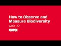 Exploring Biodiversity in Your Backyard