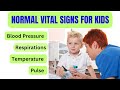 Child Health Vital Signs Assessment
