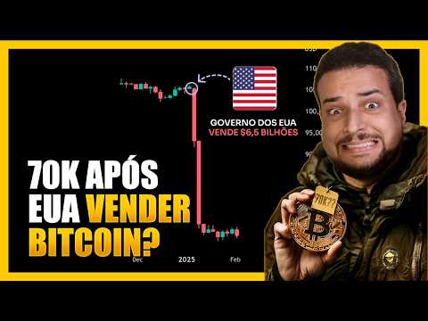 🚨 BITCOIN VAI DERRETER SE EUA VENDER SEUS BTCs?