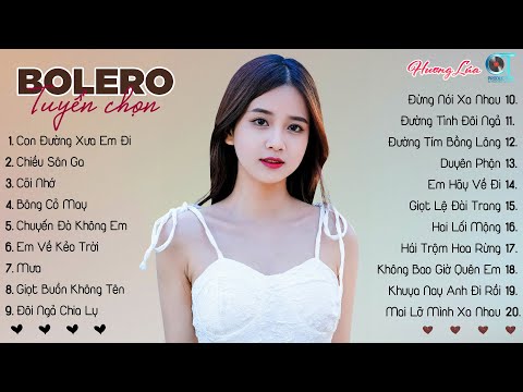 Nhạc Trữ Tình Bolero 2025 - LK CON ĐƯỜNG XƯA EM ĐI x CHIỀU SÂN GA ♪ Tình Ca Nhạc Vàng Hay Nhất