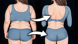 TONE YOUR  BACK + HIPS FAT BURN WORKOUT