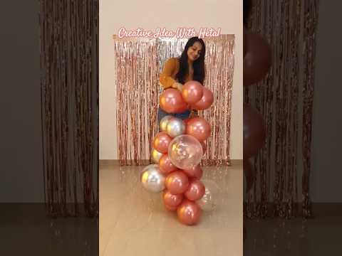 Birthday Decoration Ideas At Home,#viralvideo,#backdrop ,#diy ,#shortvideo,#party,#balloon,#birthday