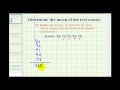 Calculating the Mean of a Data Set