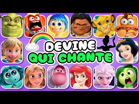 Devine qui CHANTE spécial DISNEY 🎙️🎵🌈 Vice-versa 2, Vaiana, La Reine des Neiges, Elsa