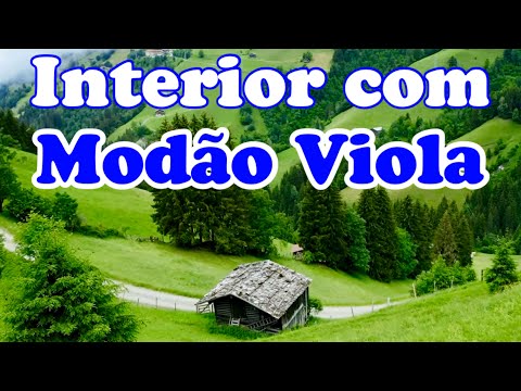 🔴 Interior VIOLA CAIPIRA MODÃO RAIZ - Recordação que Judiam o Peito do Caboclo mais mata a Saudade