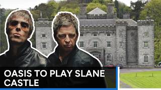 YouTube video thumbnail: Oasis to Play Slane Castle in September 2027