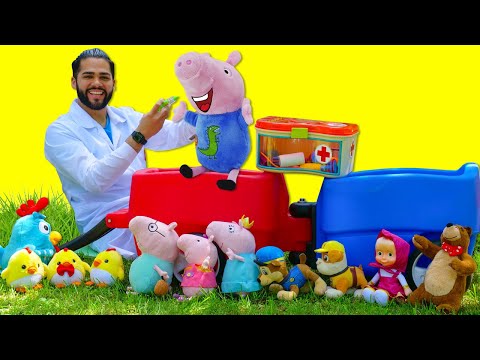 Vacinas! Como aplicar e para que servem? Historinha infantil com o George Pig
