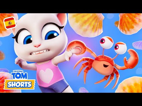Angela y el cangrejo 🦀 Cortos de Talking Tom