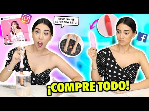 PROBANDO LAS 7 PRIMERAS COSAS QUE INTERNET ME HIZO COMPRAR! 😰¿PUBLICIDAD ENGAÑOSA? 😳| Claudipia