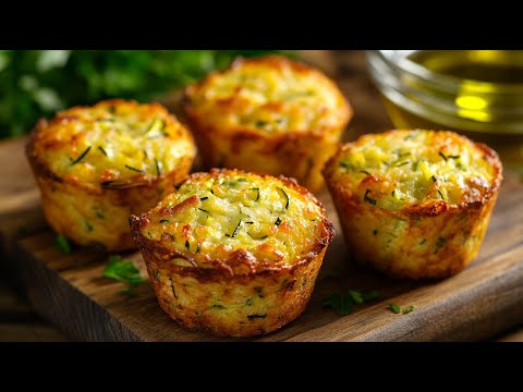I Cook Potatoes Like This Every Weekend! Easy and Delicious Potato & Zucchini Muffins!