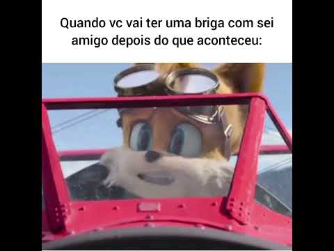 Me ferrei, amigos. 😬 #memes #tails #sonic #knuckles