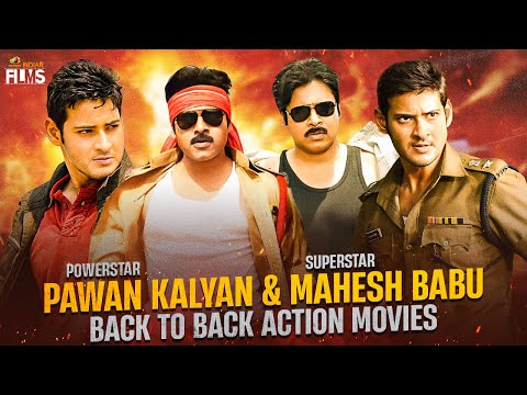 Powerstar Pawan Kalyan & Superstar Mahesh Babu Back To Back Action Movies | Mango Indian Films