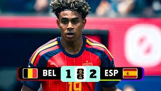 إسبانيا 2-1 بلجيكا | هدف قاتل من ميرينو في الدقيقة 88 - ربع نهائي كأس العالم 2026