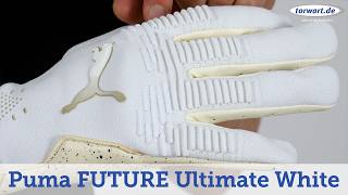 Puma Torwarthandschuhe 2026: FUTURE Ultimate NC Innennaht (White Pack)
