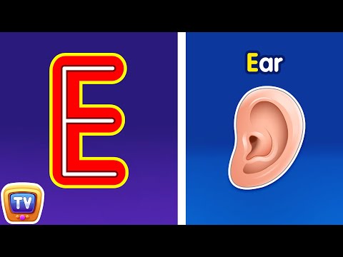 Tracing Uppercase and Lowercase Letters - Letter Ee and Letter Ff - ChuChuTV Toddler Learning Videos