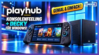 Windows als Konsole nutzen - Genial einfach mit PlayHub! SteamOS-Feeling für Handhelds & HTPCs !