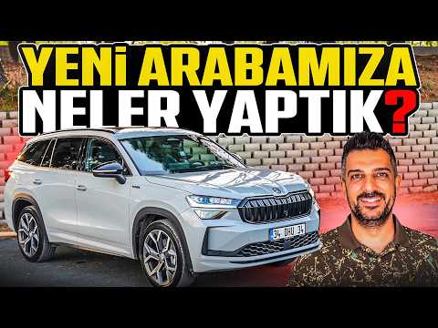 Yeni Aracımıza Neler Yaptık? | Skoda Kodiaq