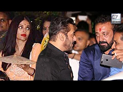 Ambani Brings Salman, Aishwarya And Sanjay Together At His Festive Bash | LehrenTV