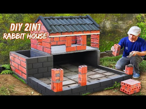 Reveal tips to DIY integrated bunny house and aquarium