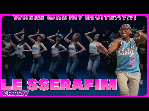 👏🏾DA.👏🏾GWORLZ.👏🏾ARE.👏🏾GURRRLINGG!!! 🤯 | LE SSERAFIM (르세라핌) 'CRAZY' MV REACTION