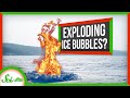 Frozen Lakes and Methane Emissions