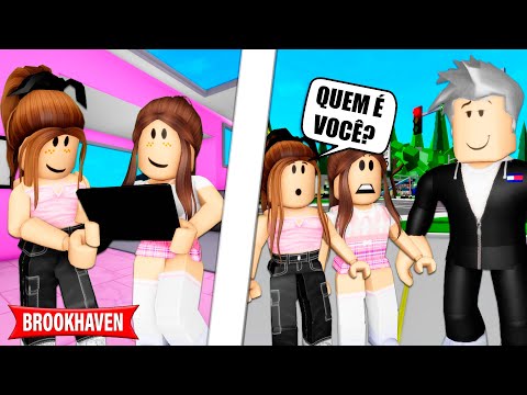 AS MENINAS CONHECERAM  UMA AMIGA VIRTUAL, MAS SE DERAM MAL | Historinhas Brookhaven RP | Roblox