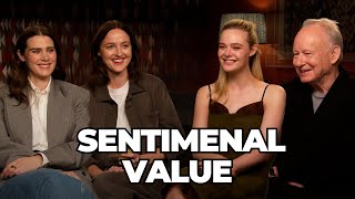 Elle Fanning and Stellan Skarsgård on Sisterhood, Vulnerability and Mamma Mia