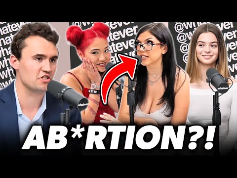 Charlie Kirk Has A Heated DEBATE With Radical FEMINISTS On ABORTlON (Part 1)
