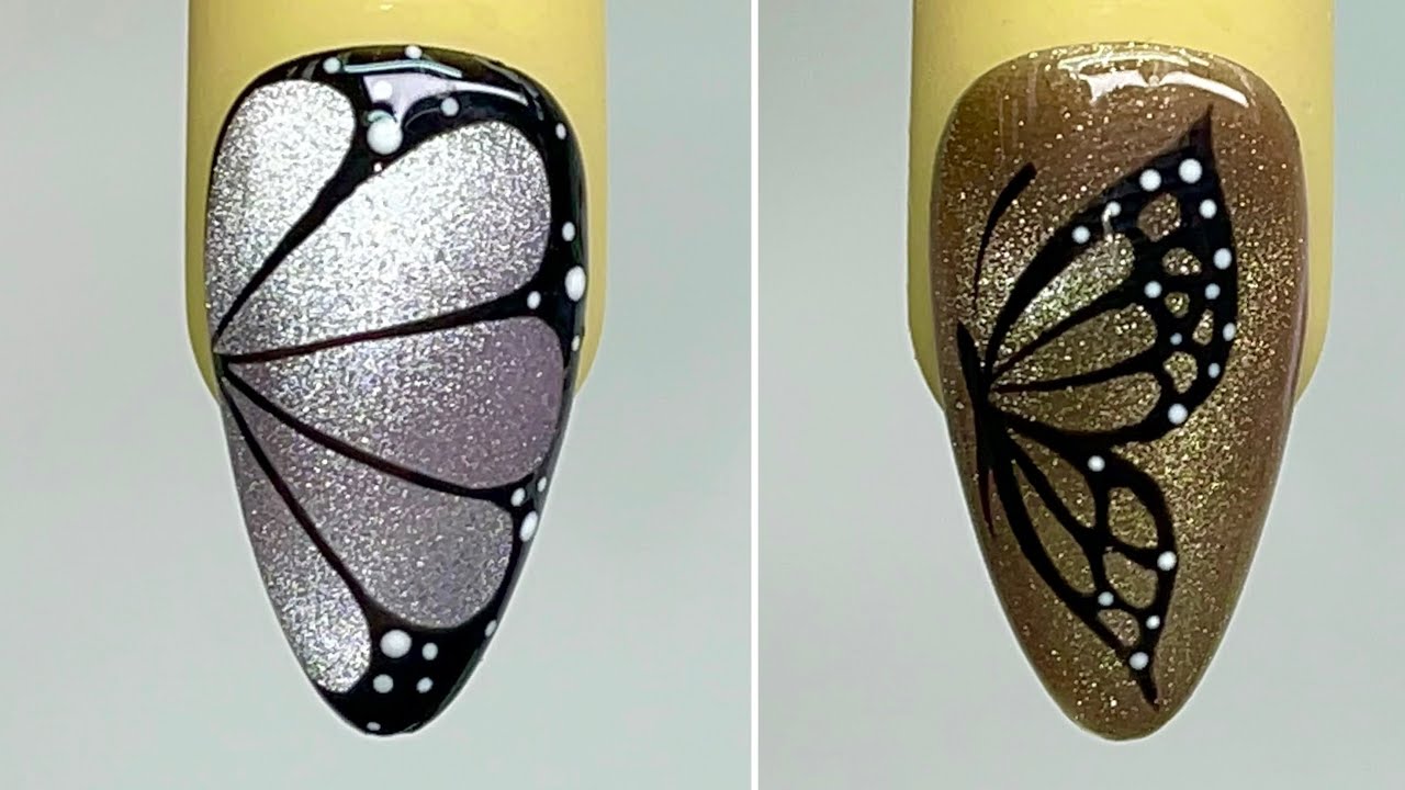 Best Easy Butterfly Nail Art Designs 2024 | Best Nail Art Compilation|💝New Nails