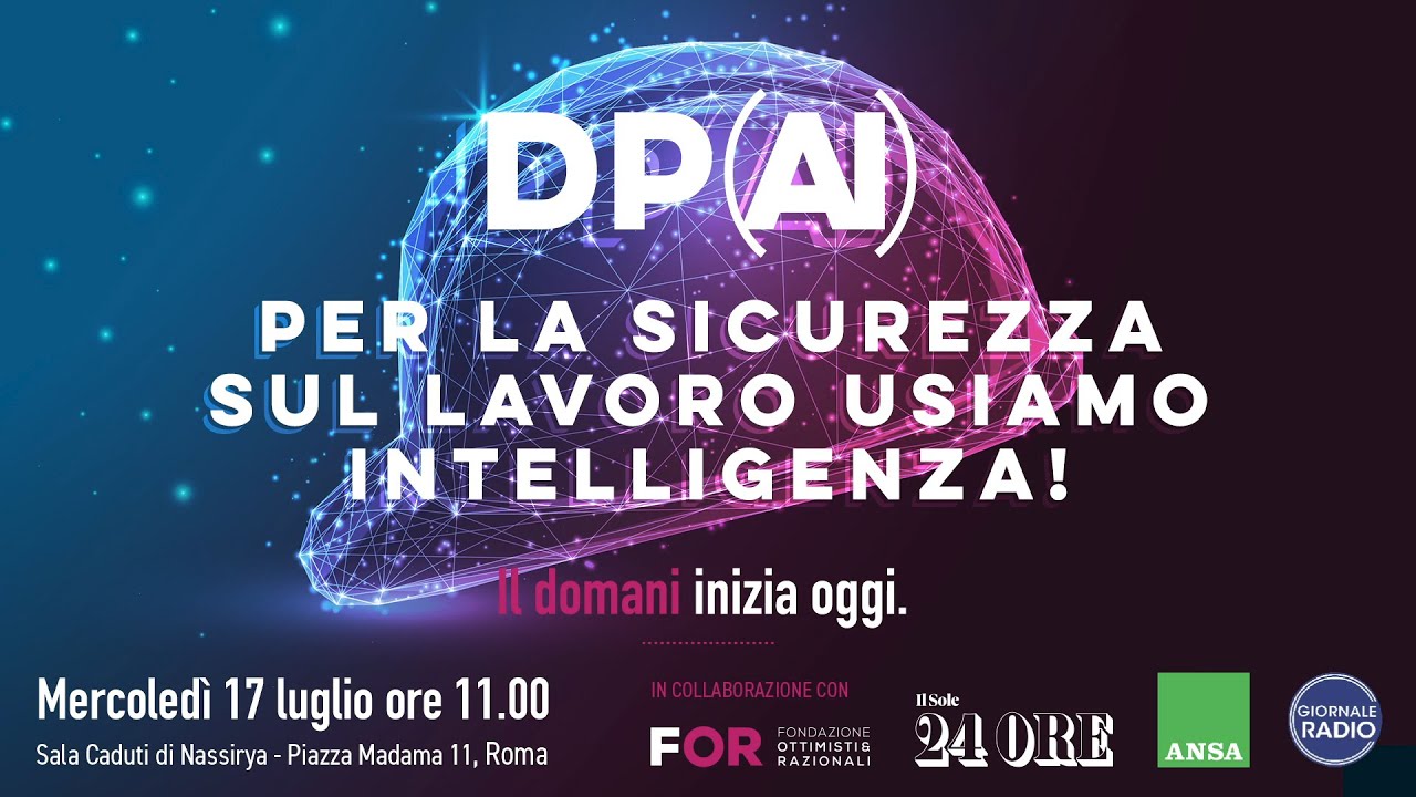 Giornale Radio - Spin Doctor | Speciale: DP(AI) - Per la sicurezza sul lavoro usiamo intelligenza!