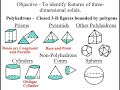 Properties and Characteristics of 3D Shapes