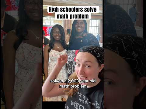Congratulations to NeโKiya Jackson & Calcea Johnson! #maths #winner #stem