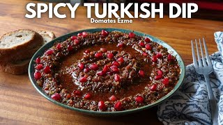 Better Than Salsa? Try This SPICY Turkish TOMATO DIP! 🇹🇷