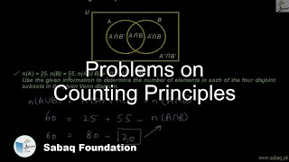 Problems on Counting Principles
