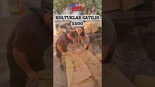 KOLTUKLAR SATILDI $500 #depo #amerika #mobilya #koltuk