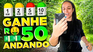 GANHE 50,00 com ESSE APP GRATUITO 🤑 CAMINHOU, GANHOU! 🚶‍♀️ MELHOR APP de RENDA EXTRA 2025