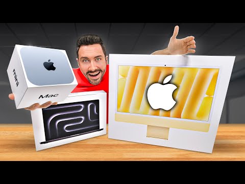 ⁠J’ai toutes les nouveautés Apple en avant-première ! (MacBook Pro, iMac, Mac mini M4 / M4 Pro)