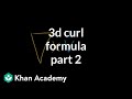 Understanding Three-Dimensional Curl