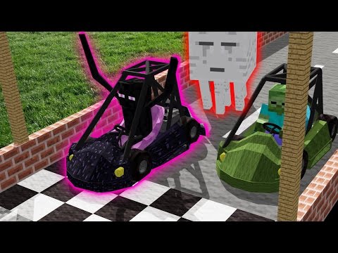 Monster School: Swimming | Brewing | Car Racing | Boys vs. Girls | (Monster School Compilation)