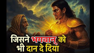 जिसने भगवान को भी दान दे दिया – कहानी है दानवीर कर्ण की।