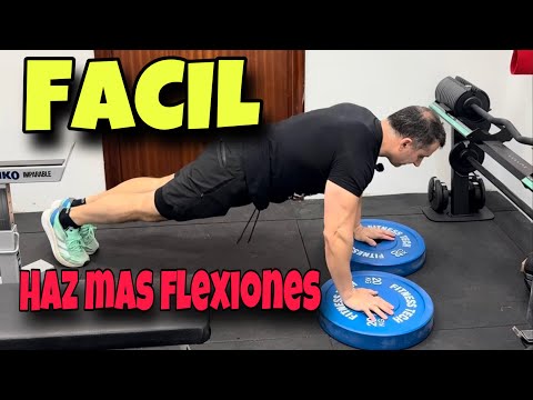CONSIGUE MAS FLEXIONES - fácil como mejorar en este ejercicio