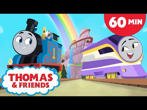Kereta Thomas & Friends | Thomas Datang Menyelamatkan! | Kereta Api | Animasi | Kartun | 60 Menit