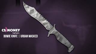 Bowie Knife Urban Masked Gameplay